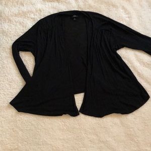 Black cardigan